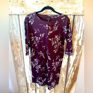 J. Jill Wearever Collection Dress Purple & lilac XS